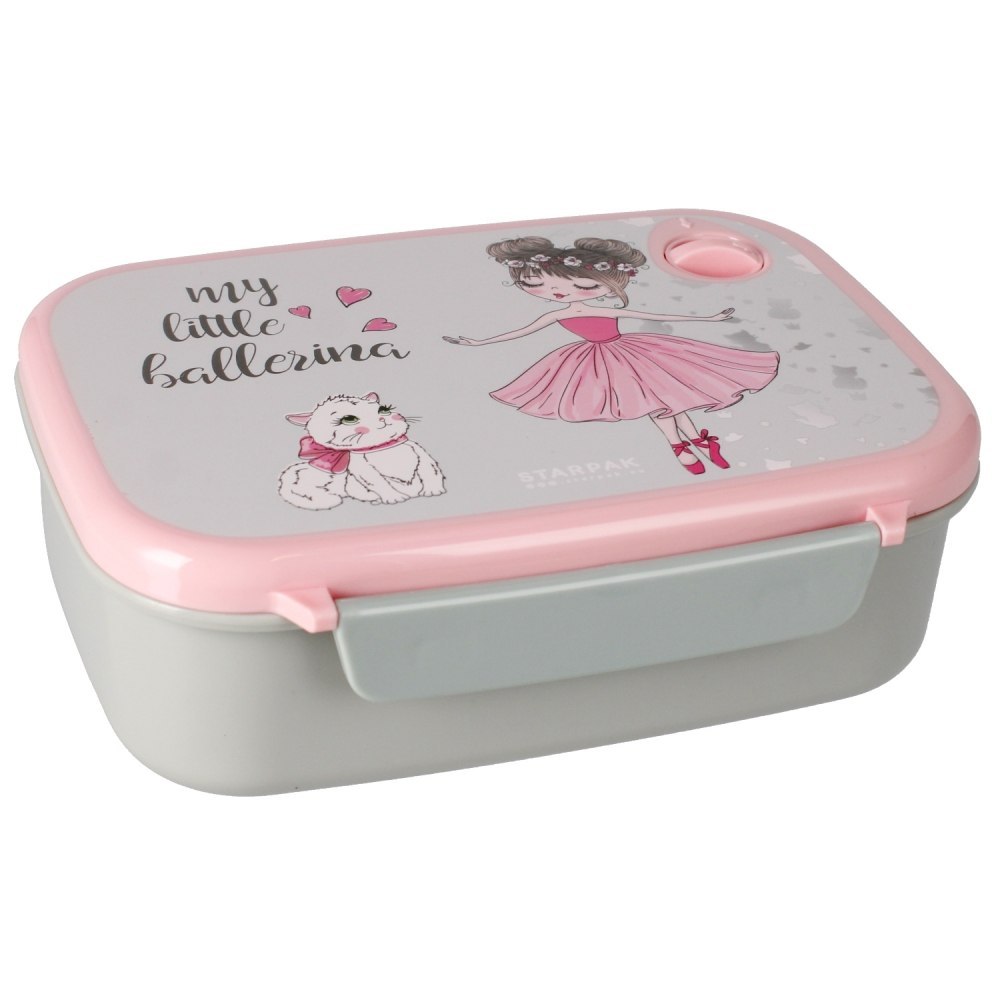 BALLERINA PASTELL STARPAK 486125 FRÜHSTÜCKBOX